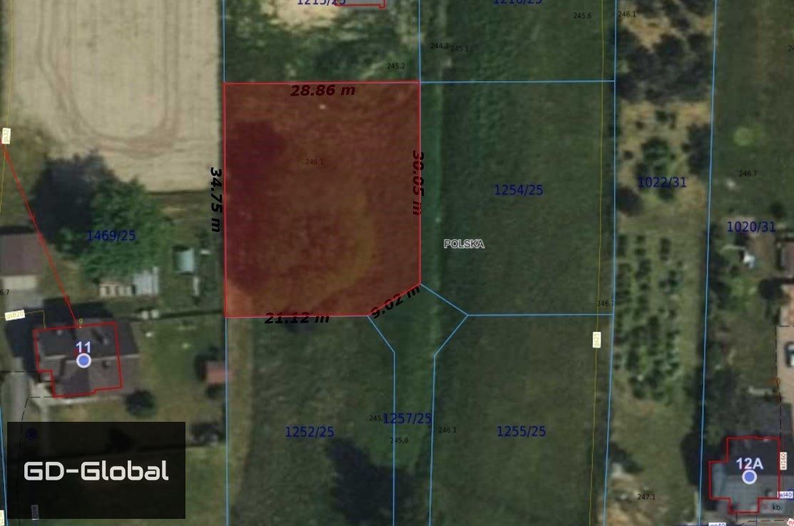 Działka budowlana Miedźna Bodzów, ul. Topolowa. Zdjęcie 4