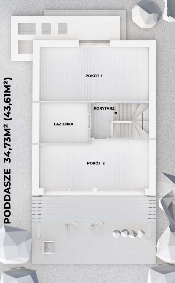 dom wolnostojący Rogów, ul. Wesoła. Zdjęcie 3