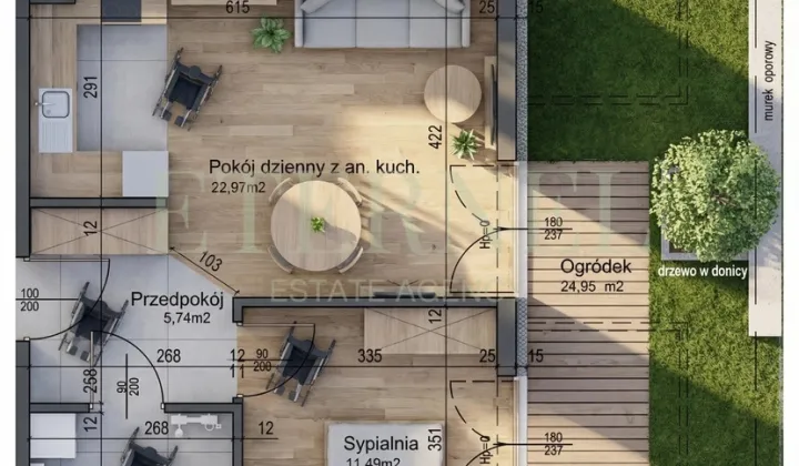 Mieszkanie 2-pokojowe Kraków Czyżyny, ul. Śliwkowa