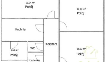 Mieszkanie 4-pokojowe Szczecin Centrum, ul. Władysława Łokietka