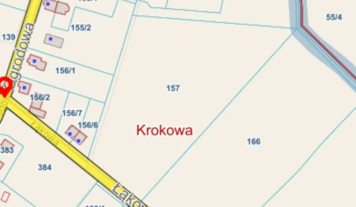 Działka Krokowa, ul. Łąkowa