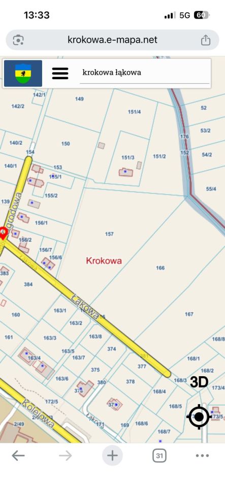 Działka Krokowa, ul. Łąkowa. Zdjęcie 1