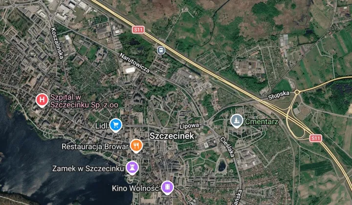 Działka rod Szczecinek, ul. Wodociągowa
