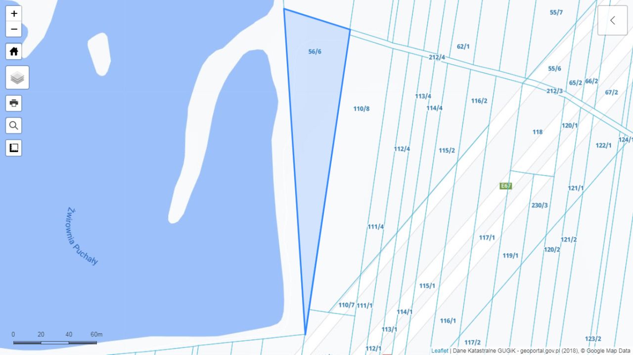 Działka inwestycyjna Puchały, ul. Wirażowa. Zdjęcie 3