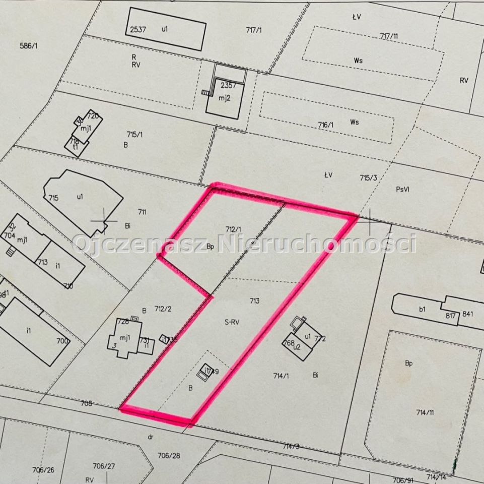 Działka inwestycyjna Osielsko