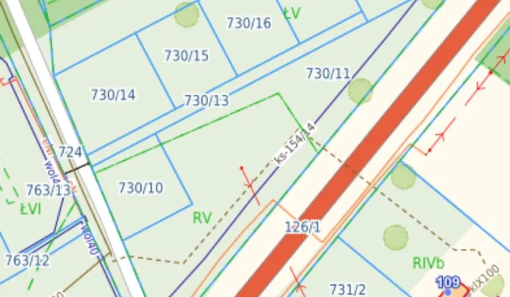 Działka budowlana Wytyczno