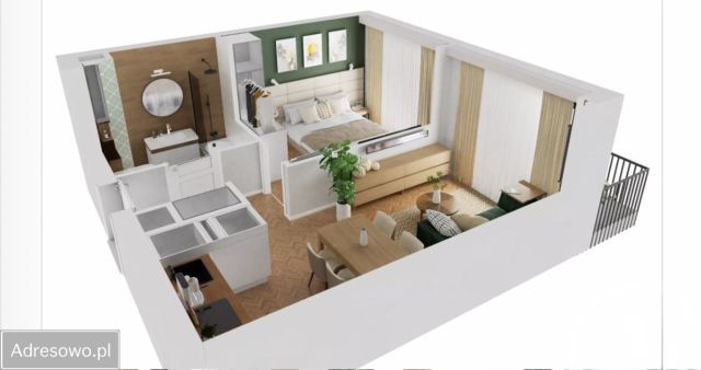 Mieszkanie 2-pokojowe Gdańsk Ujeścisko, ul. Konrada Guderskiego. Zdjęcie 14