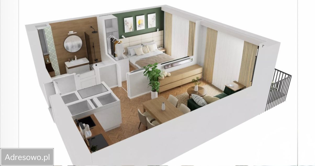 Mieszkanie 2-pokojowe Gdańsk Ujeścisko. Zdjęcie 6