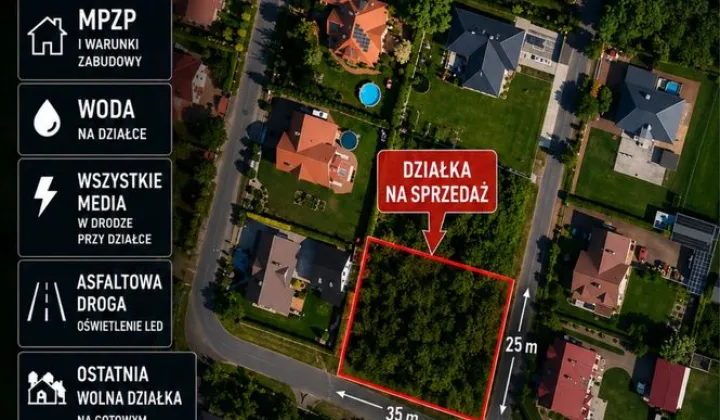 Działka budowlana Łysomice, ul. Akacjowa