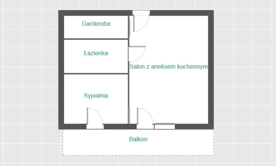 Mieszkanie 2-pokojowe Rzeszów Nowe Miasto, al. mjr. Wacława Kopisto. Zdjęcie 11