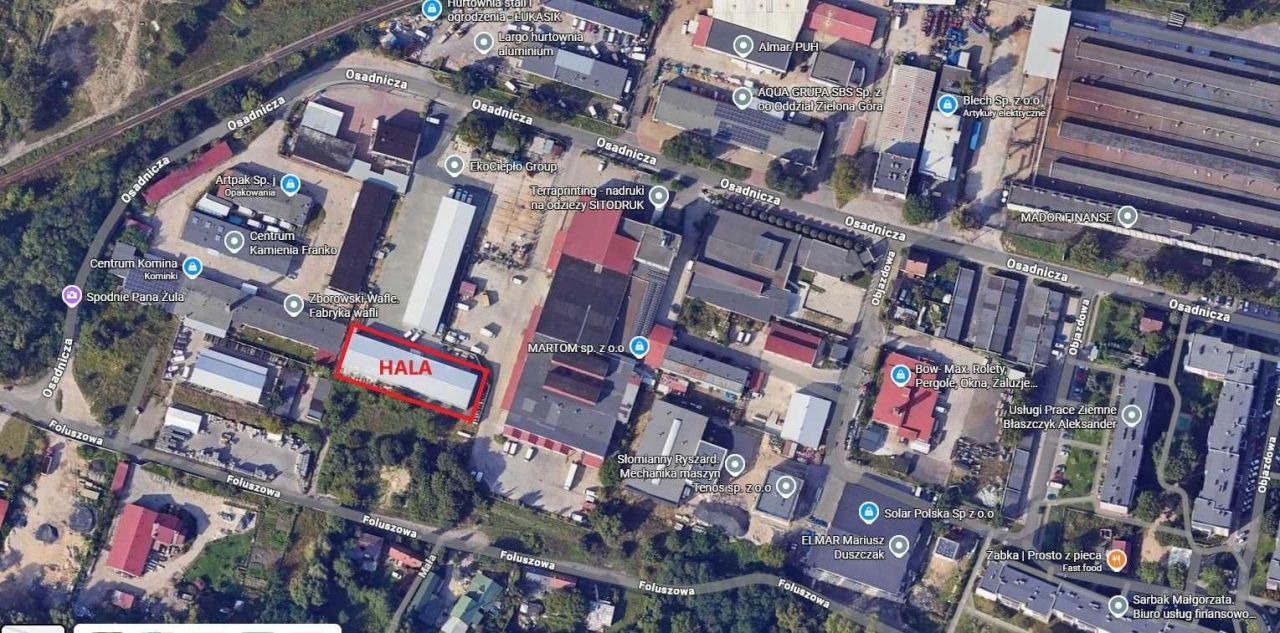 Hala/magazyn Zielona Góra, ul. Osadnicza. Zdjęcie 2