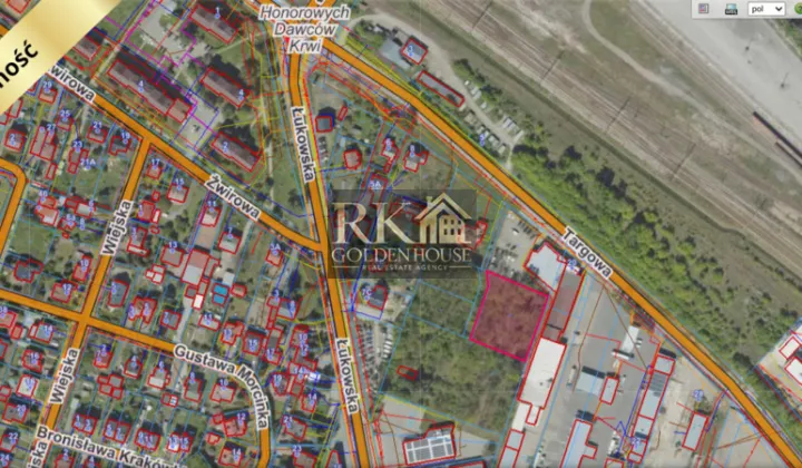 Działka budowlana Siedlce, ul. Targowa