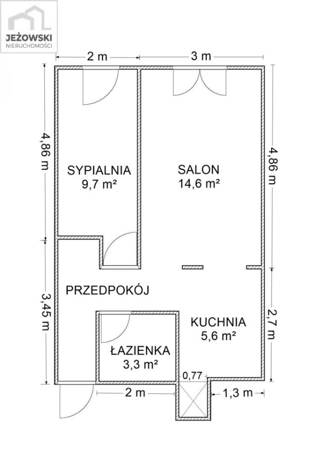 Mieszkanie 2-pokojowe Puławy, ul. Leśna. Zdjęcie 9
