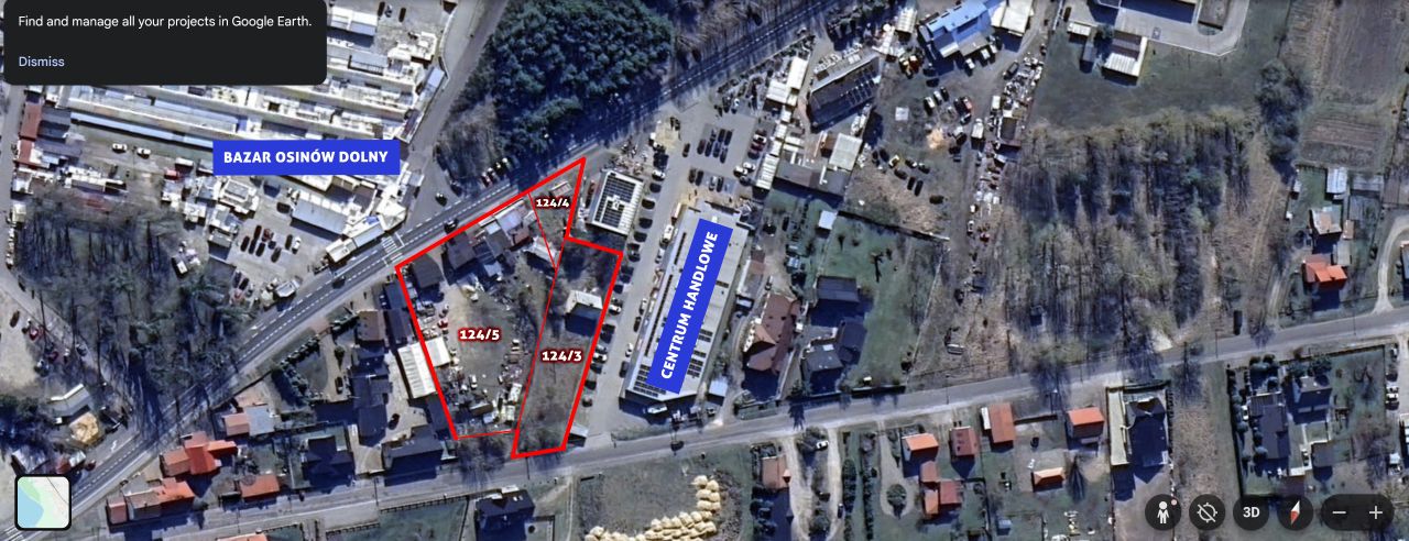 Działka budowlana Osinów Dolny. Zdjęcie 4