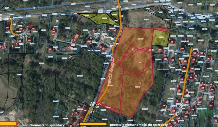 Działka budowlana Rybnik Niedobczyce, ul. Ludwika Zamenhofa