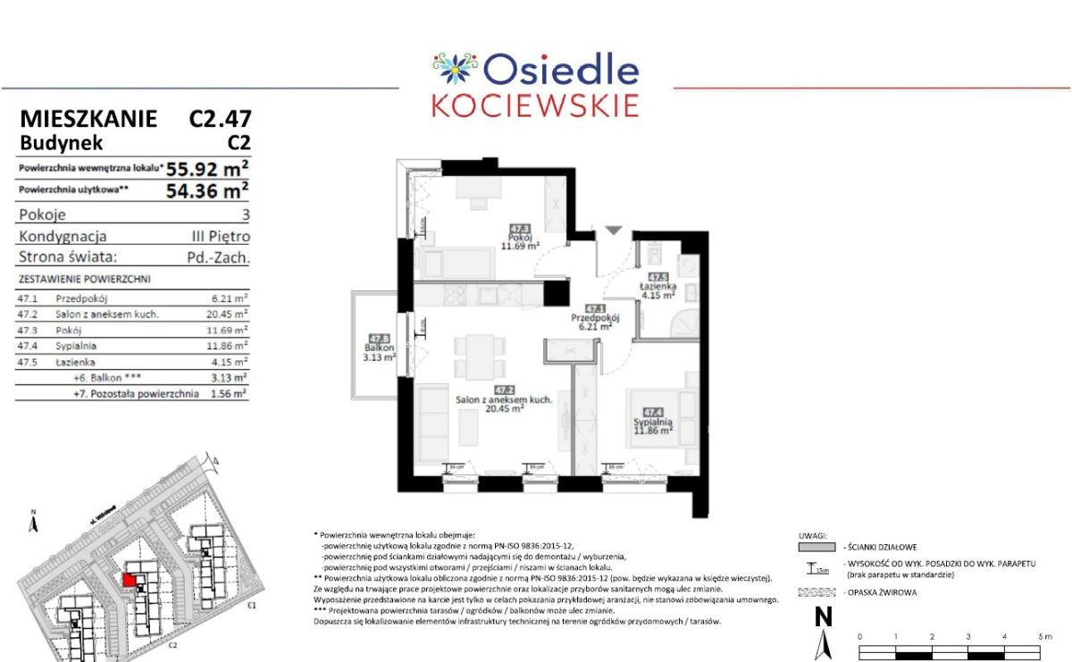 Mieszkanie 2-pokojowe Tczew. Zdjęcie 37