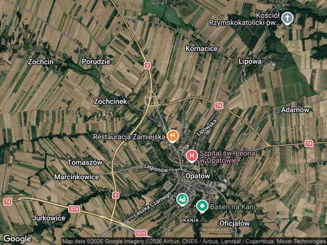 Działka budowlana Opatów, ul. Tadeusza Kościuszki. Zdjęcie 1