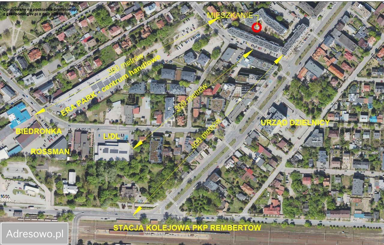 Mieszkanie 3-pokojowe Warszawa Rembertów, al. gen. Antoniego Chruściela "Montera". Zdjęcie 20