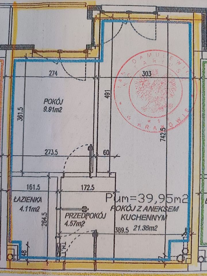 Mieszkanie 2-pokojowe Kraków Kliny, ul. Komuny Paryskiej. Zdjęcie 13