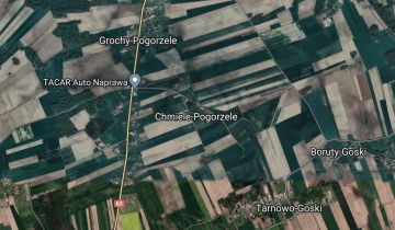 Działka rolno-budowlana Chmiele-Pogorzele