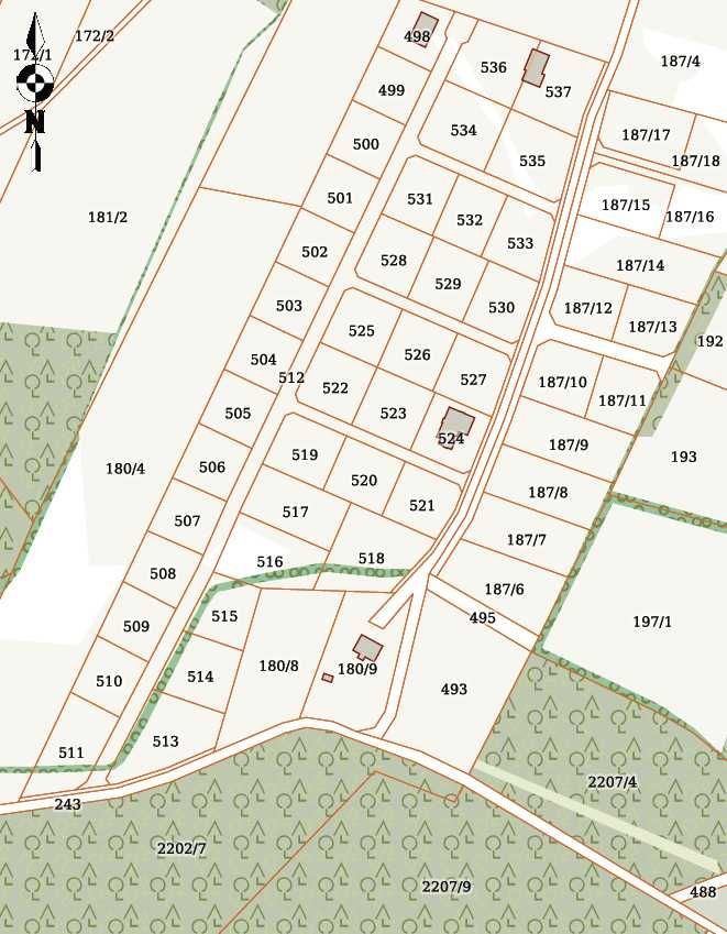 Działka budowlana Stajenczynki. Zdjęcie 2