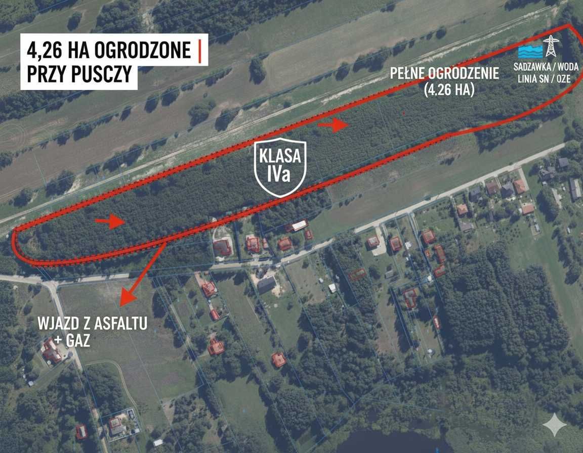 Działka rolna Suskowola