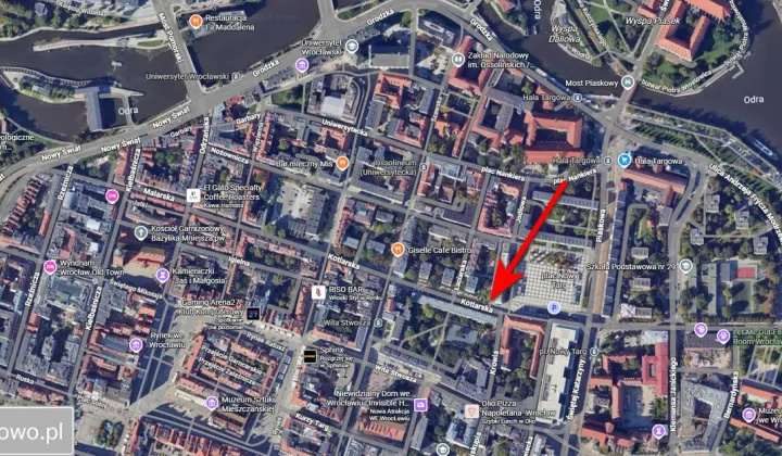 Mieszkanie 3-pokojowe Wrocław Stare Miasto, ul. Kotlarska