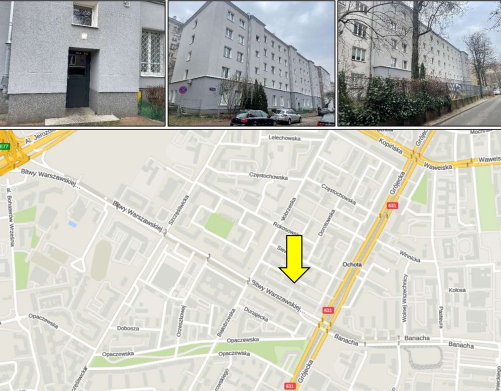 Mieszkanie 1-pokojowe Warszawa Ochota, ul. Przemyska. Zdjęcie 2