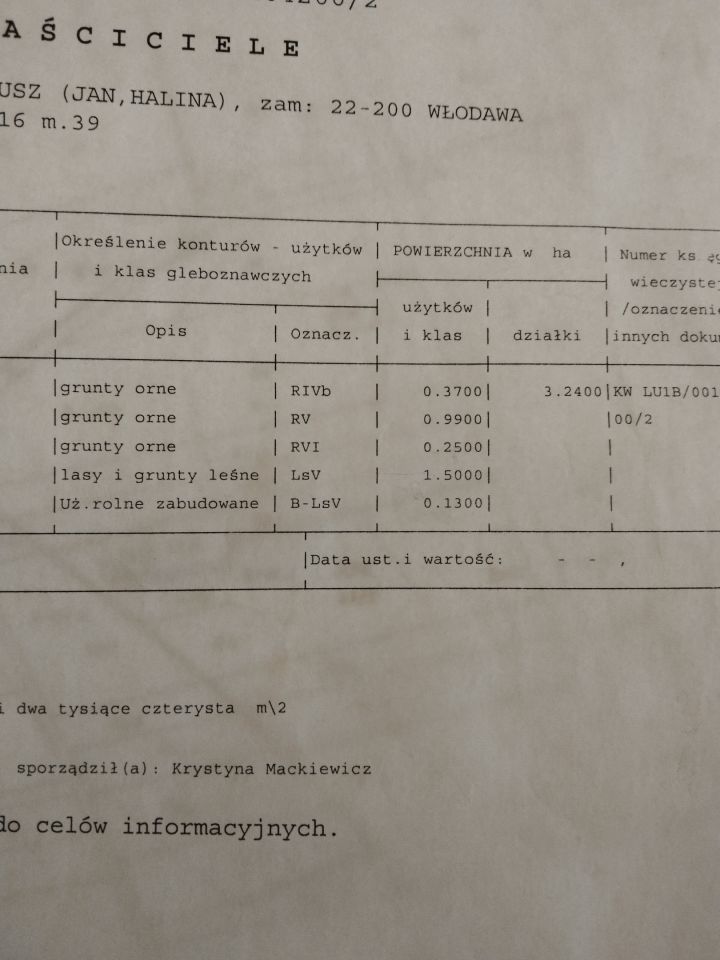 Działka rolna Szostaki. Zdjęcie 4
