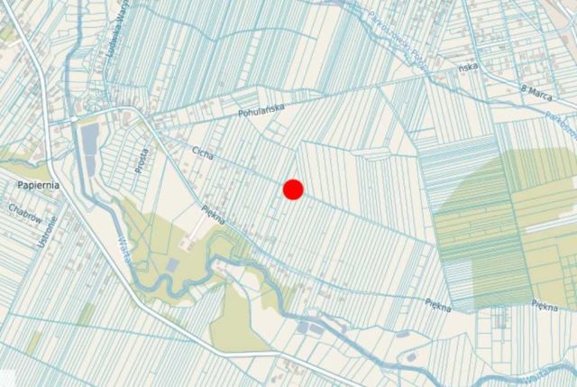 Działka budowlana Myszków Ciszówka, ul. Cicha. Zdjęcie 1