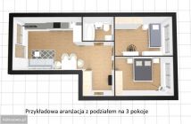 Mieszkanie 2-pokojowe Kalisz Dobrzec, ul. Prymasa Stefana Wyszyńskiego. Zdjęcie 4