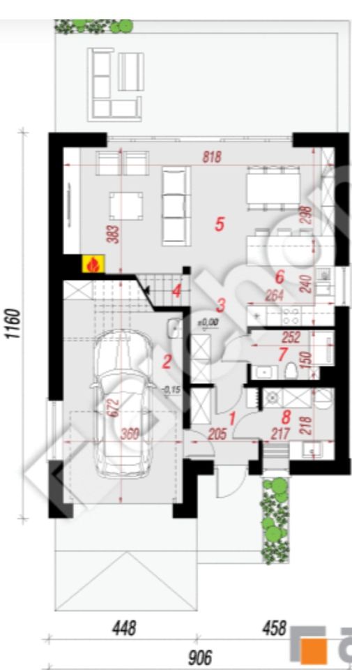 dom szeregowy Garwolin. Zdjęcie 5