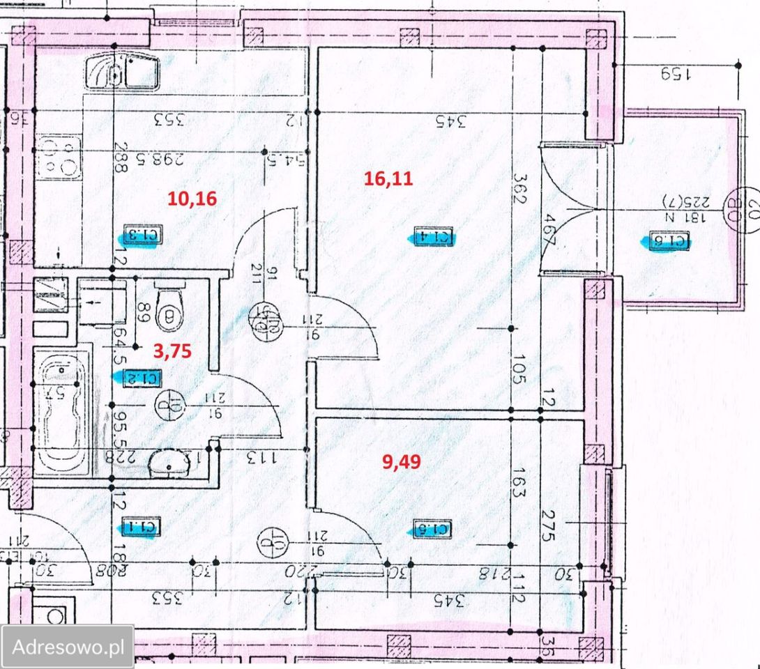 Mieszkanie 2-pokojowe Katowice Zawodzie, ul. Bohaterów Monte Cassino. Zdjęcie 6
