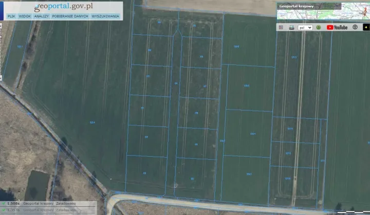 Działka budowlana Milejowice, ul. Polna