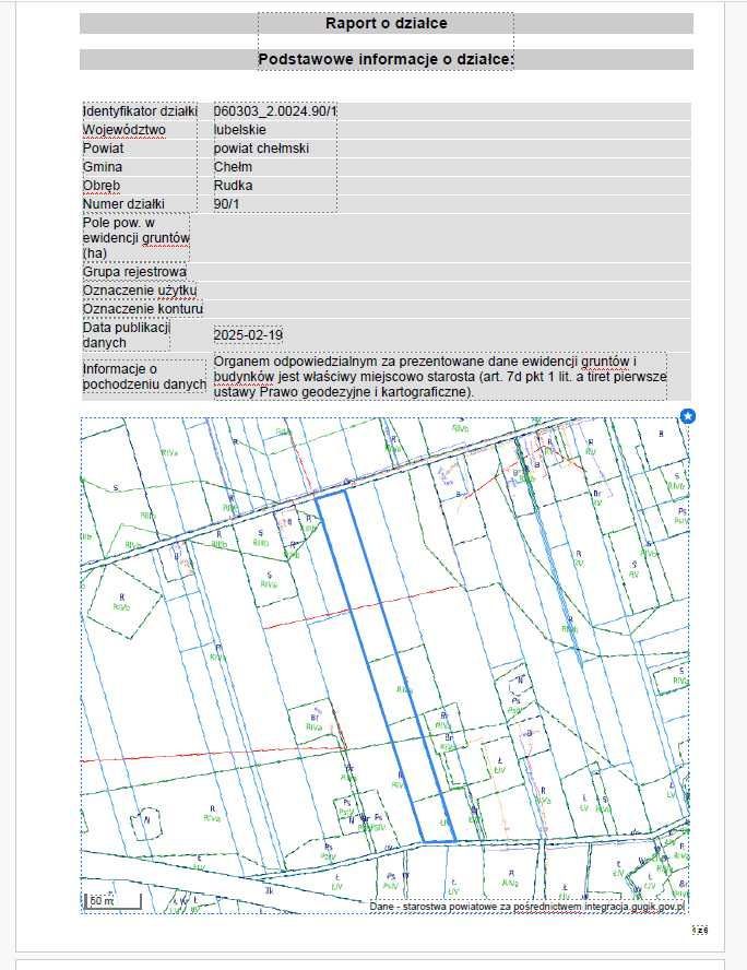 Działka rolno-budowlana Rudka. Zdjęcie 4