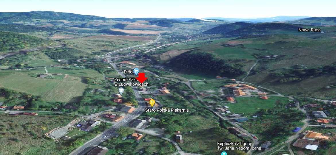 Działka budowlana Ludwikowice Kłodzkie, ul. Główna. Zdjęcie 2