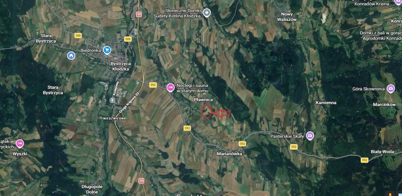 Działka budowlana Pławnica. Zdjęcie 3