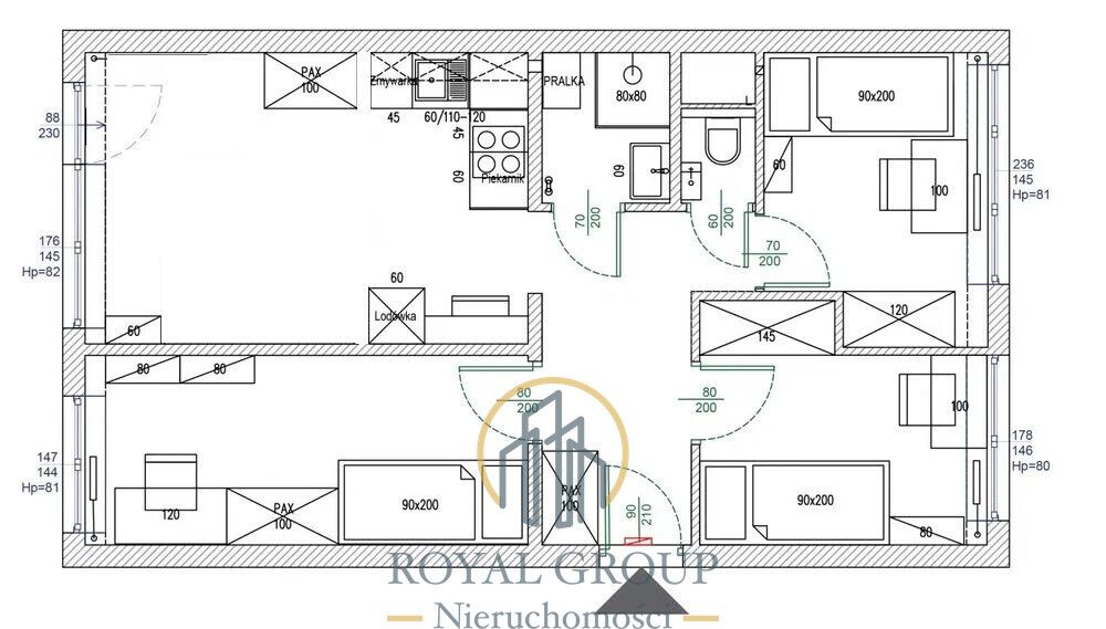 Mieszkanie 4-pokojowe Lublin Kalinowszczyzna, ul. Kazimierza Tumidajskiego. Zdjęcie 8