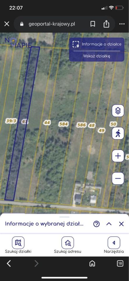 Działka budowlana Kucębów Kucębów-Borek. Zdjęcie 4