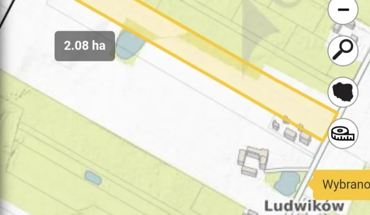 Działka budowlana Stróża