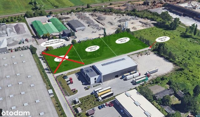 Działka inwestycyjna Lublin Hajdów, ul. Mełgiewska. Zdjęcie 1