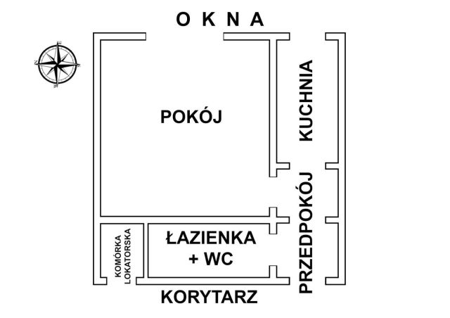 Mieszkanie 1-pokojowe Częstochowa Ostatni Grosz. Zdjęcie 1