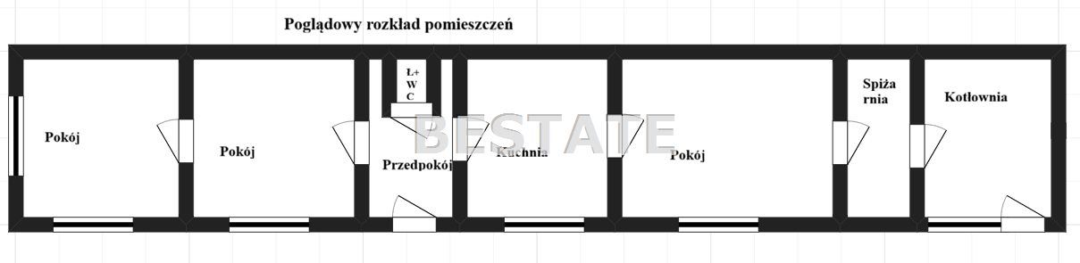 bliźniak, 3 pokoje Pabianice Bugaj. Zdjęcie 13