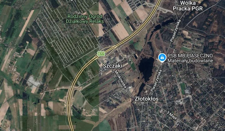Działka rod Szczaki