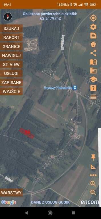 Działka Gąsawy Plebańskie. Zdjęcie 3