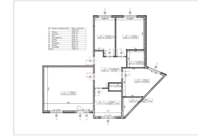 Mieszkanie 4-pokojowe Wrocław Gaj, ul. Orzechowa. Zdjęcie 5