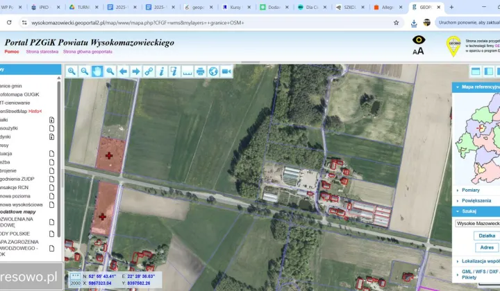 Działka budowlana Osipy-Lepertowizna