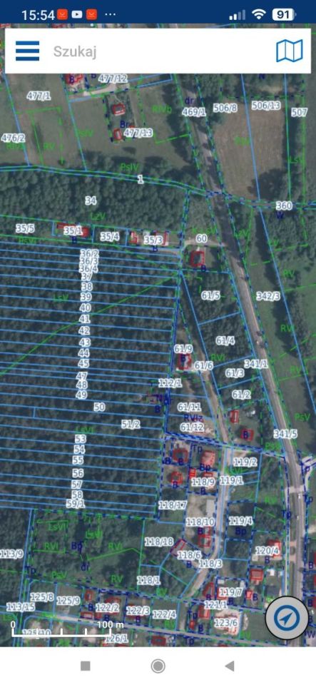 Działka leśna Tłuszcz, ul. Wacława Sieroszewskiego. Zdjęcie 2