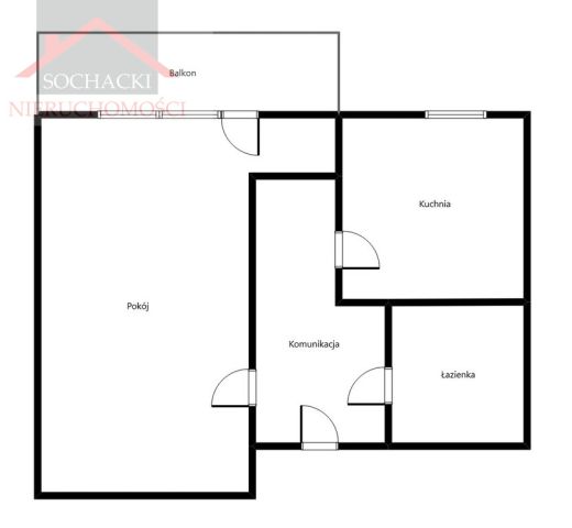 Mieszkanie 1-pokojowe Lubań, ul. Władysława Łokietka. Zdjęcie 5