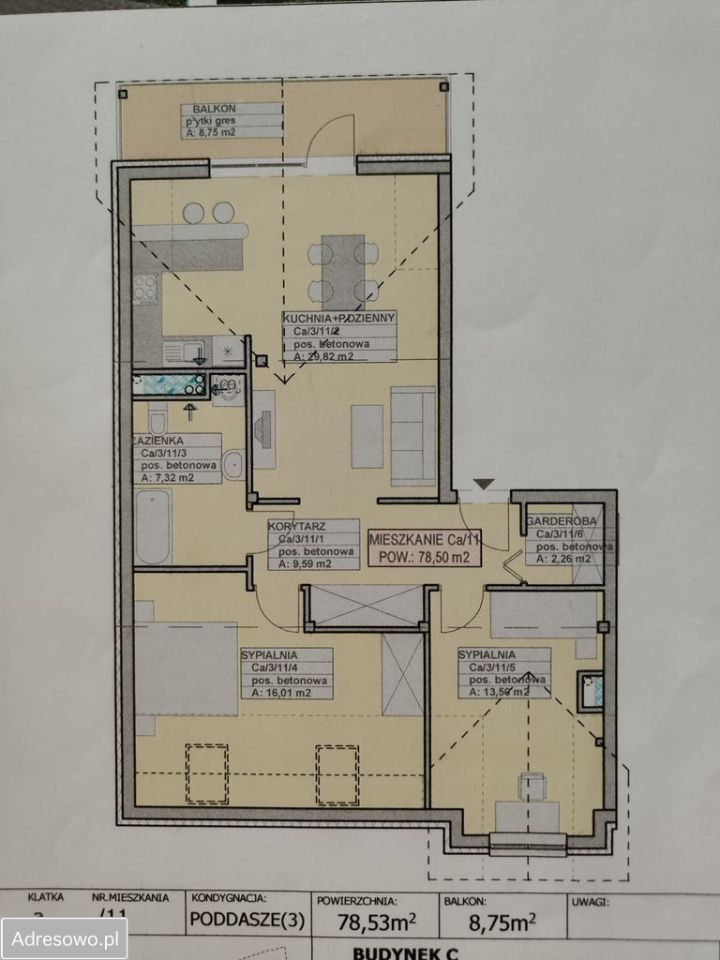 Mieszkanie 3-pokojowe Trzebnica, ul. Wrocławska. Zdjęcie 6